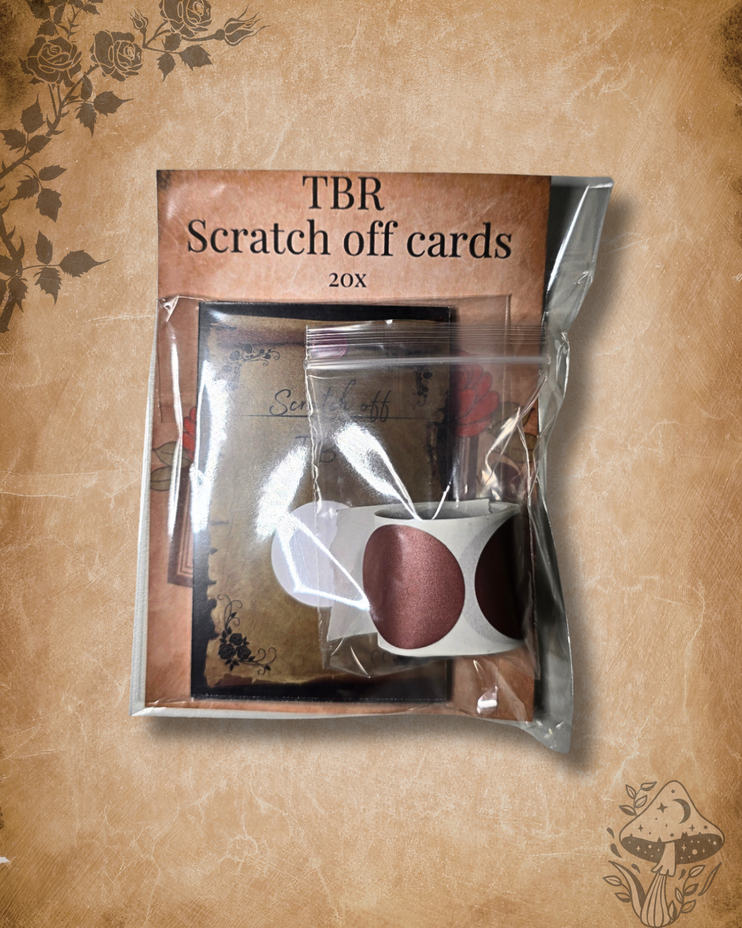 TBR Scratch off cards - set of 20